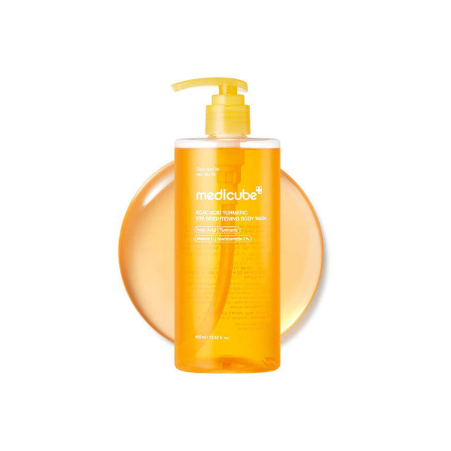MEDICUBE KOJIC ACID TUR,ERIC VITA BRIGHTENING BODY WASH 400ML