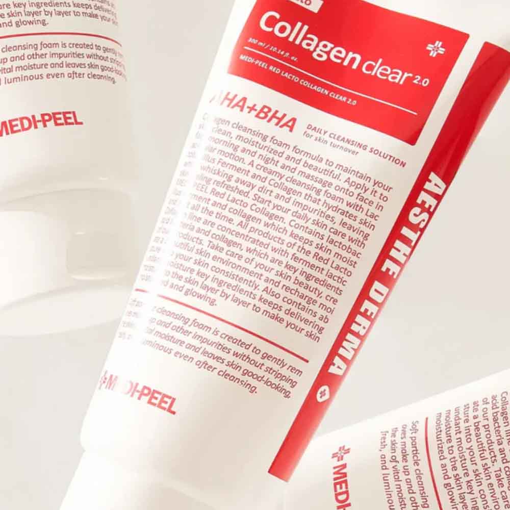 MEDI PEEL Red Lacto Collagen Foam Cleanser 2.0 120ml