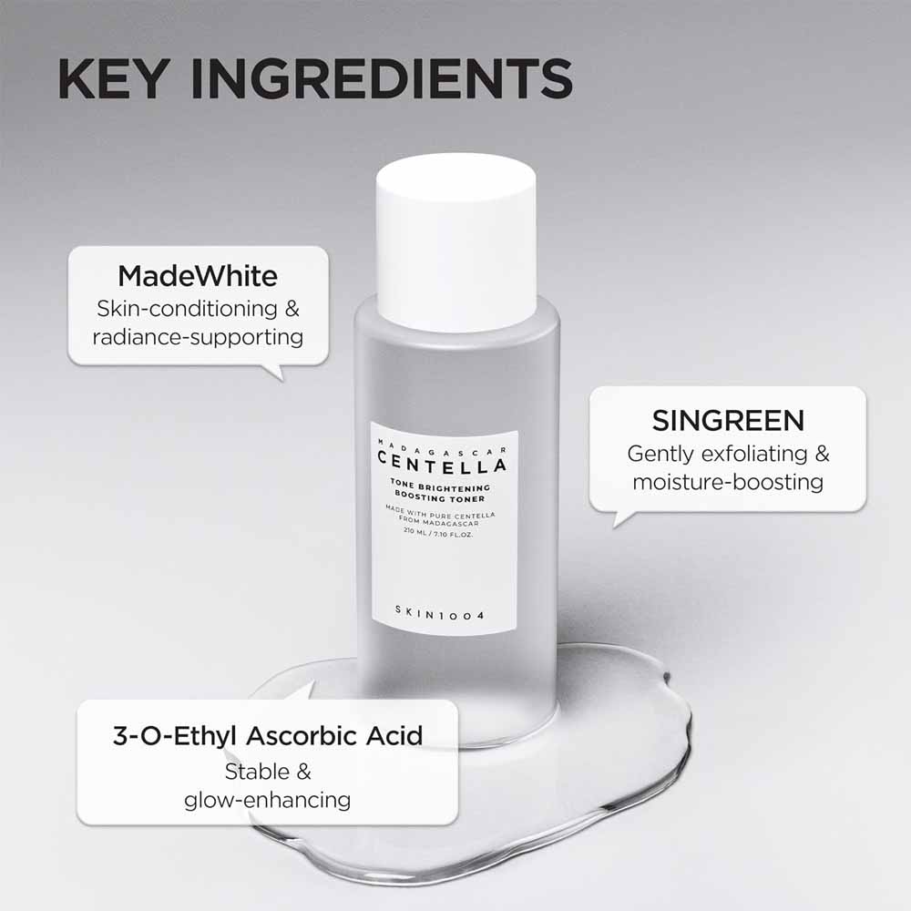 Skin1004 Madagascar Centella Tone Brightening Boosting Toner 210ML