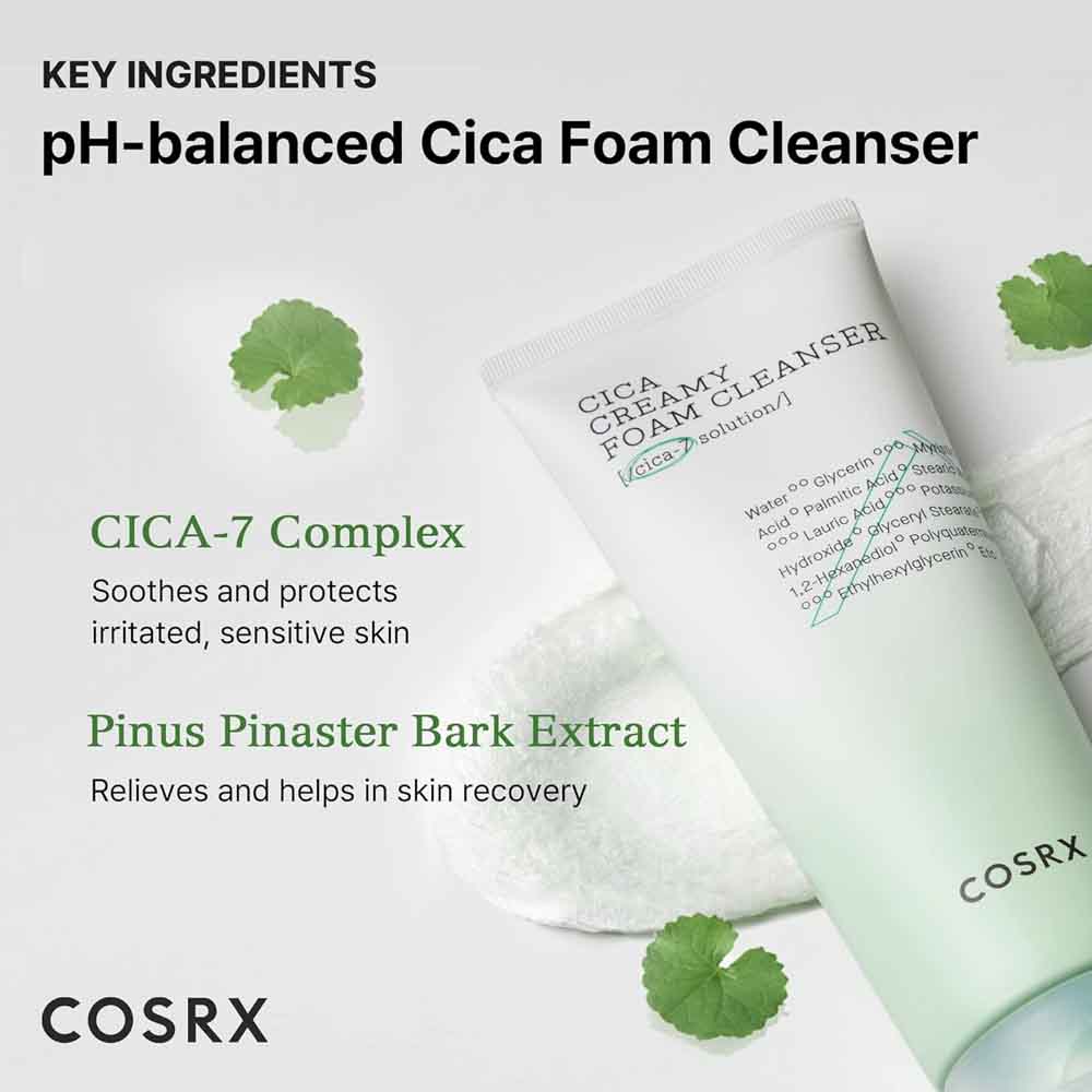 COSRX Cica Creamy Foam Cleanser 150ML