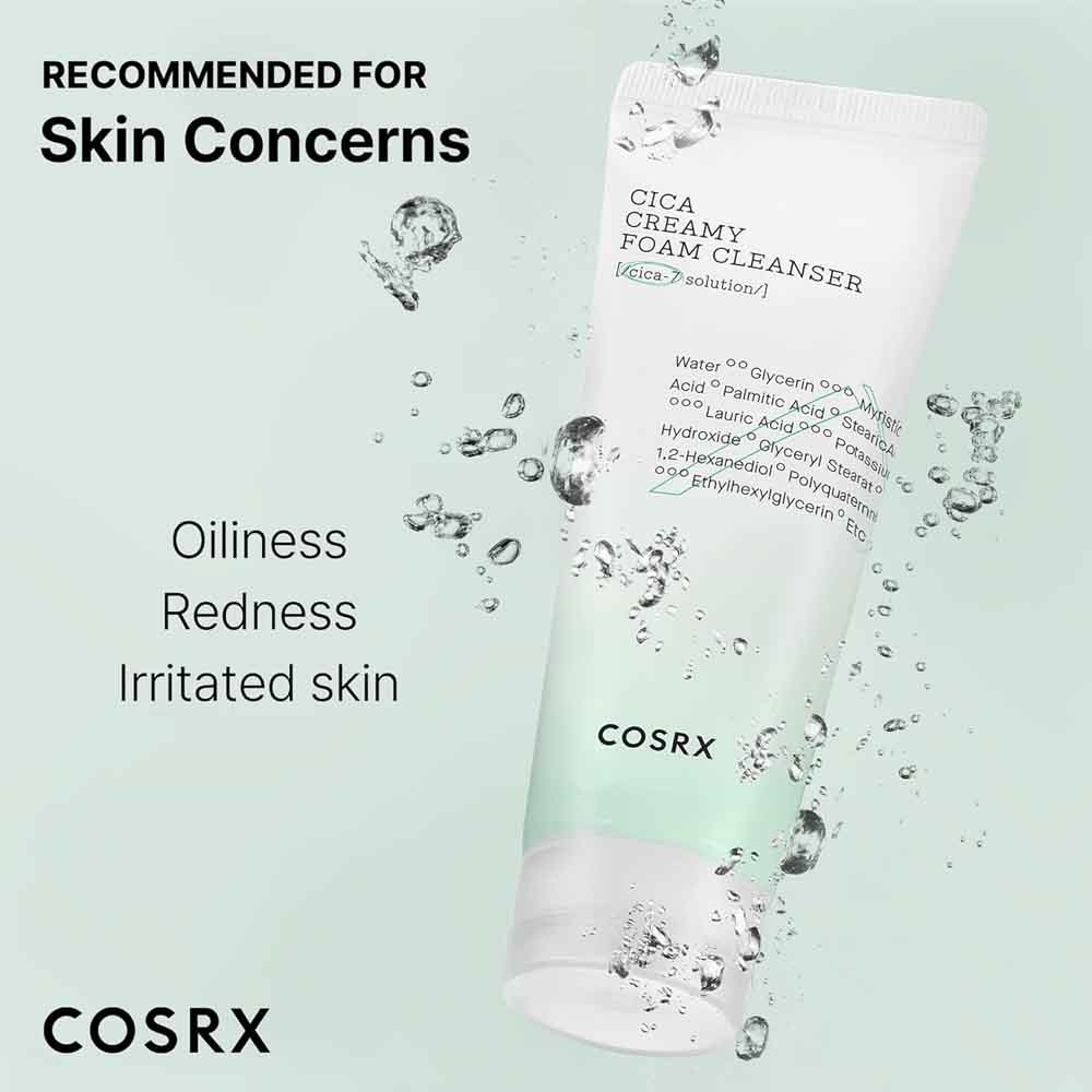 COSRX Cica Creamy Foam Cleanser 150ML