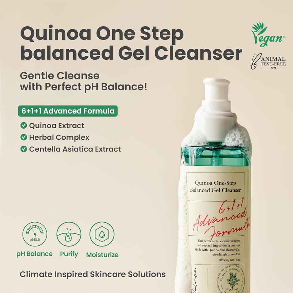 AXIS-Y Quinoa One-Step Balanced Gel Cleanser 180ML
