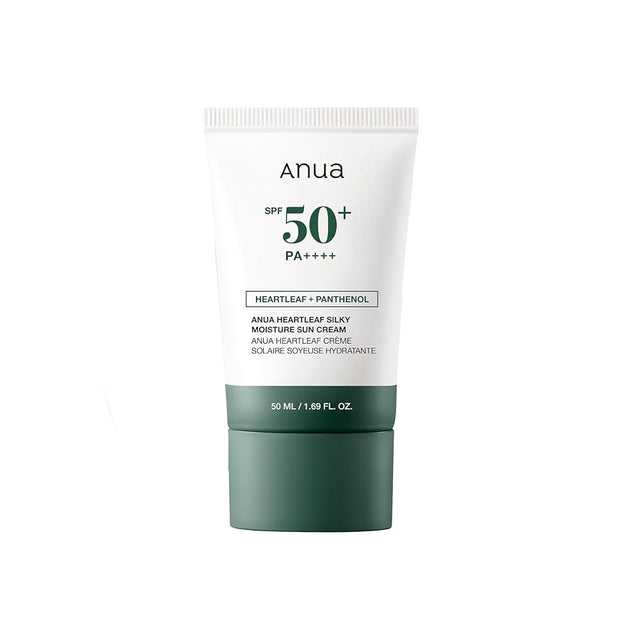 ANUA Heartleaf Silky Moisture Sunscreen 50ml