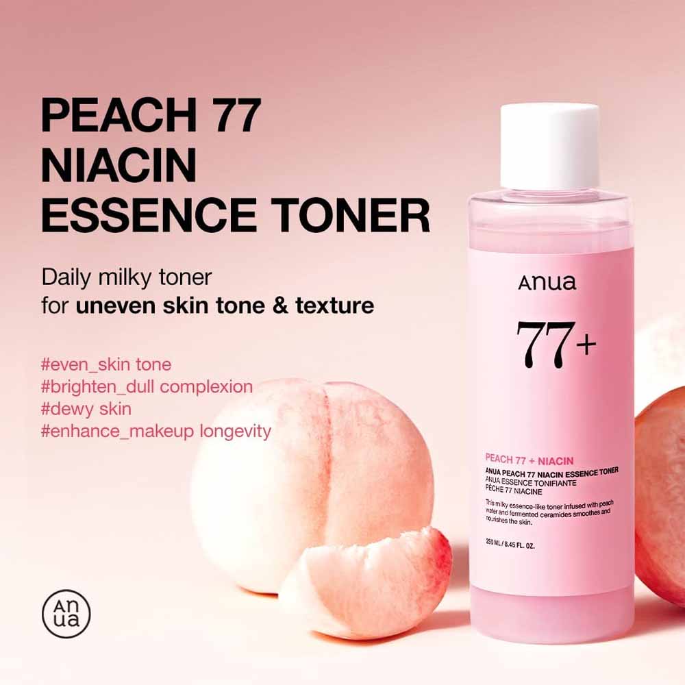 ANUA Peach 77+ Niacin Essence Toner 
