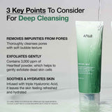 ANUA Heartleaf+BHA Quercetinol Pore Deep Cleansing Foam 150ML