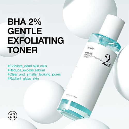 Anua BHA 2% Gentle Exfoliating Toner 150ML NEW