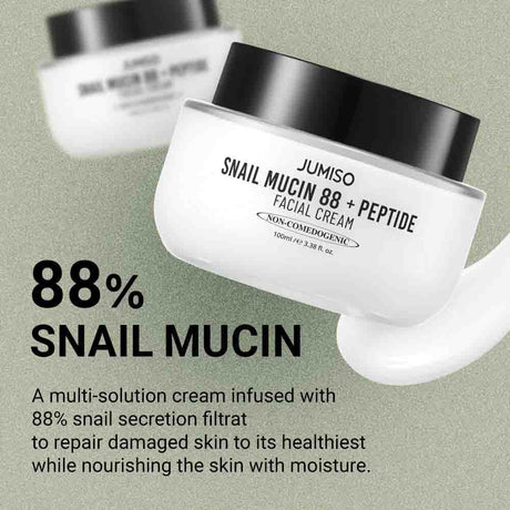 Jumiso Snail Mucin 88 + Peptide Facial Cream 100ml