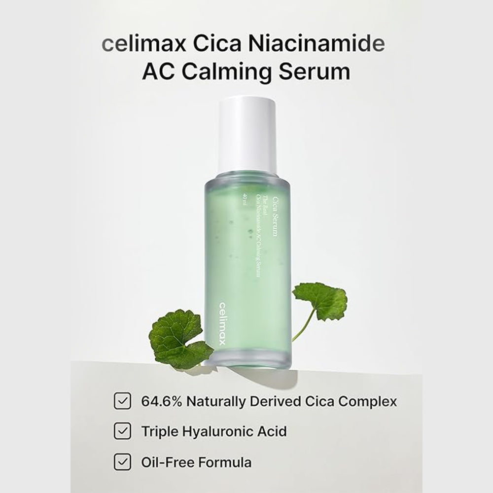 Celimax The Real Cica Niacinamide AC Calming Serum 40ML