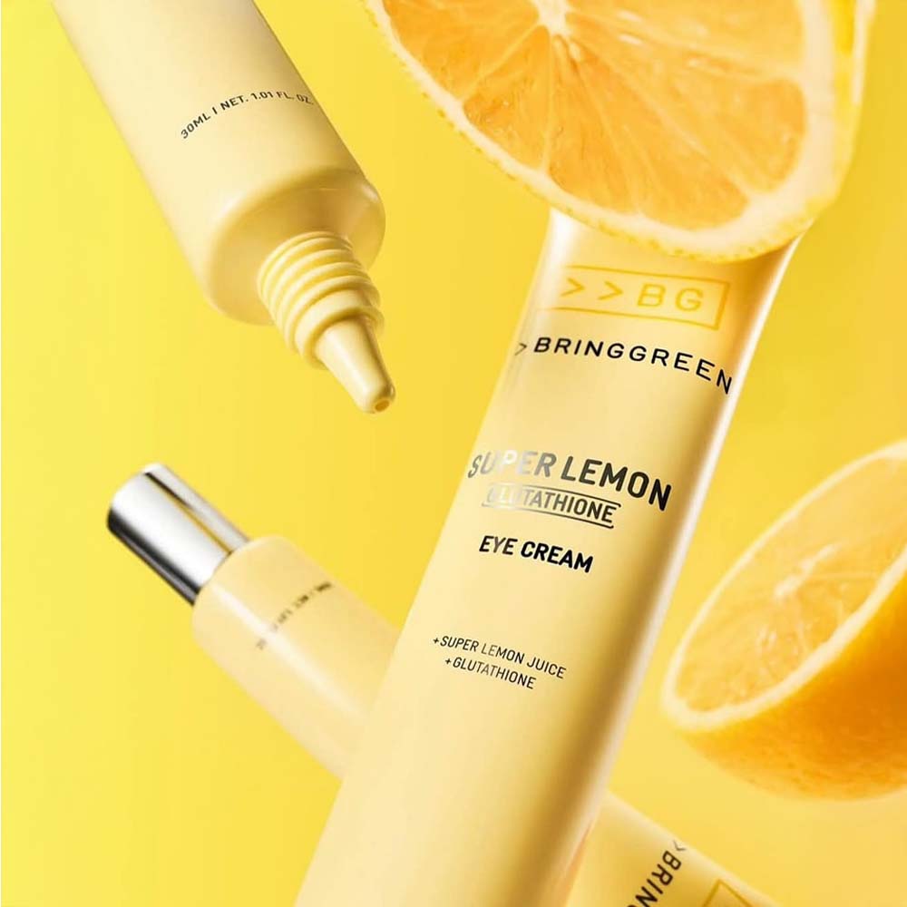 BRING GREEN SUPER LEMON GLUTATHIONE EYE CREAM 30mL DOUBLE SET