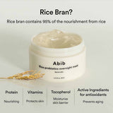 Abib Rice Probiotics Overnight Mask 80ML – Hydrating Barrier Jelly Mask
