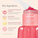 Medicube Collagen Jelly Cream 110 ML | Korean Firming & Hydrating Face Cream with Niacinamide & Collagen