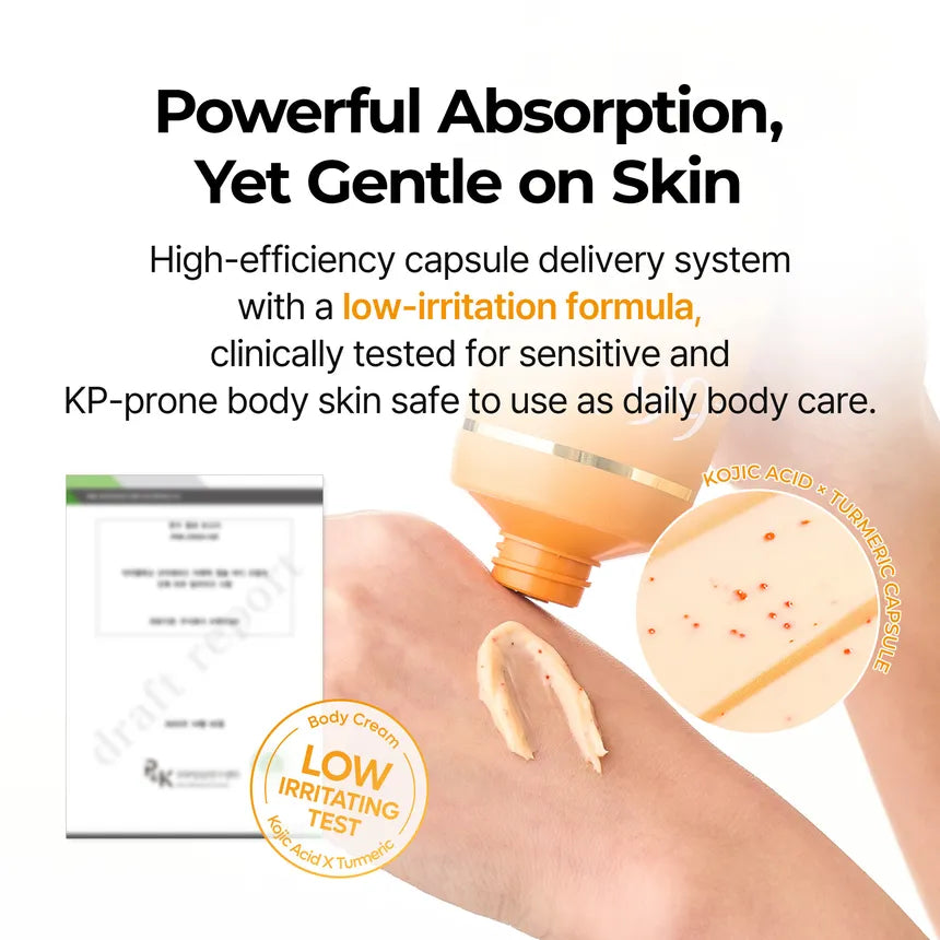 Dr.Melaxin Kojic Acid Turmeric Body Cream 200g