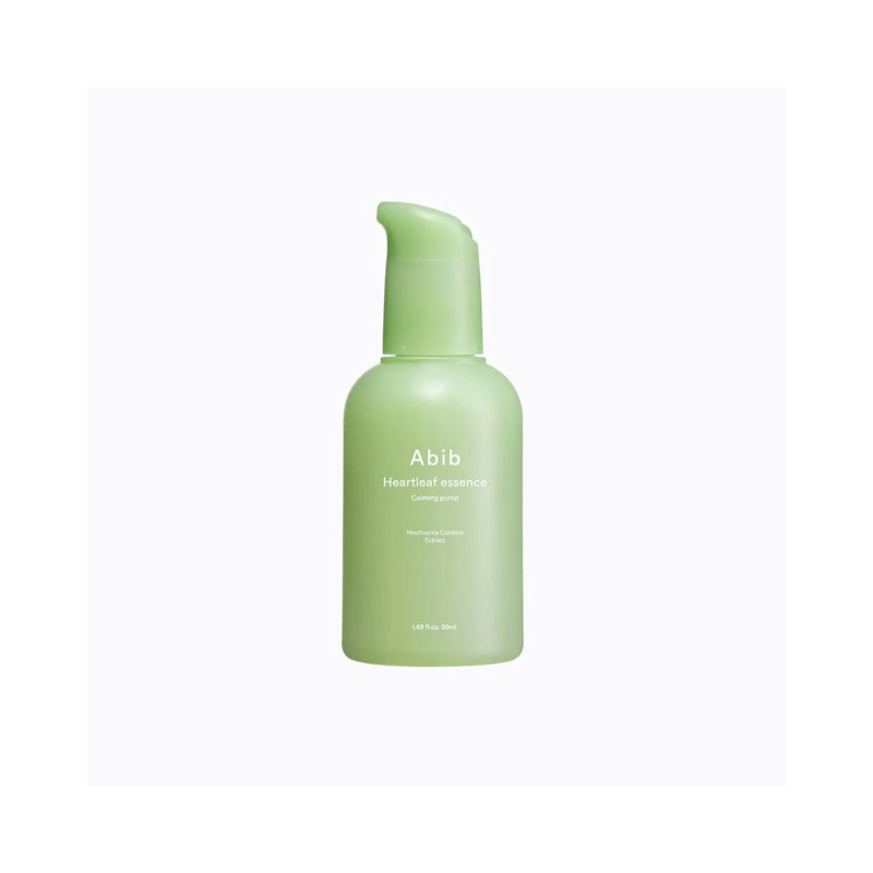 Abib Heartleaf Essence Calming Pump | Korean Soothing & Hydrating Face Essence for Redness & Skin Barrier Care | Sensitive Skin