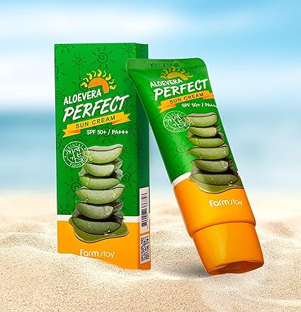 Farm Stay Aloe Vera Perfect SPF50+/PA+++ Sun Cream