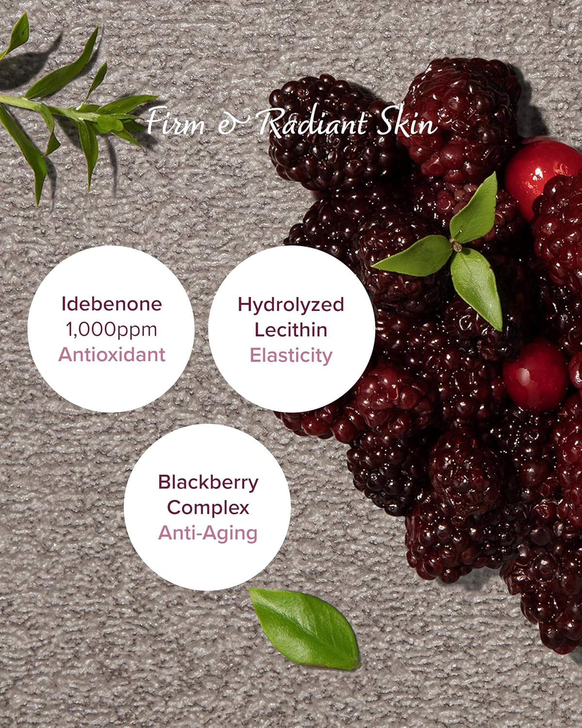 Mary & May Idebenone + Blackberry Complex Serum 80ml – Seoul Edition