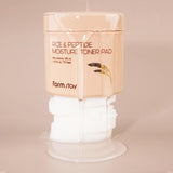 Farm Stay Rice & Peptide Moisture Toner Pad 140ML / 70EA
