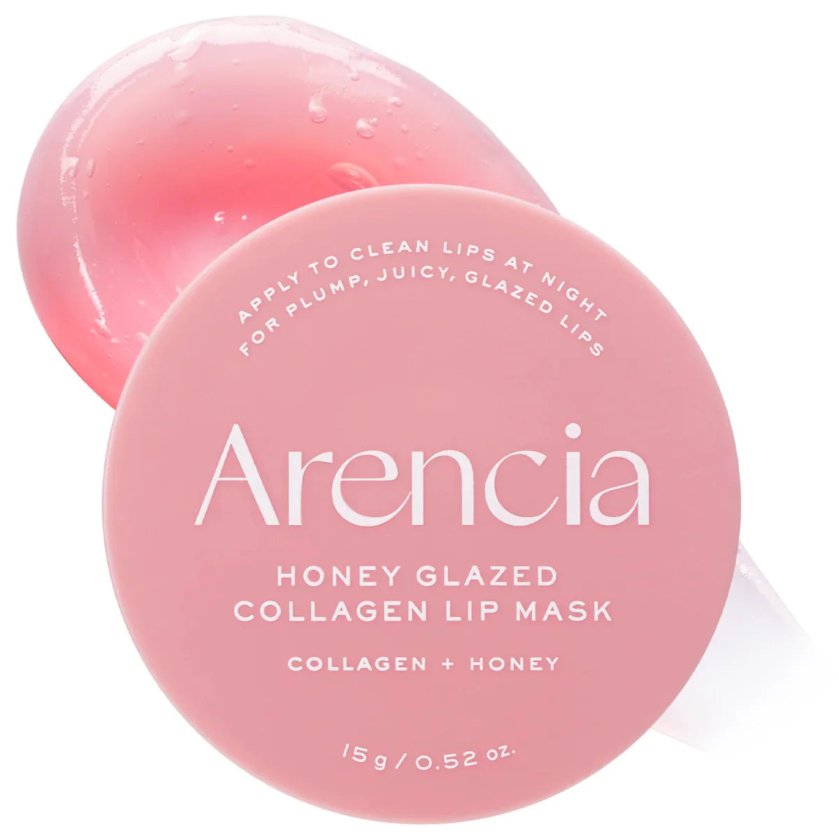 Arencia Honey Glazed Collagen Lip Mask Collagen+ Honey 15g