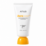 Anua Zero-Cast Moisturizing Finish Sunscreen SPF50+ PA++++ 50 ML | Korean Hydrating Face Sunscreen with No White Cast
