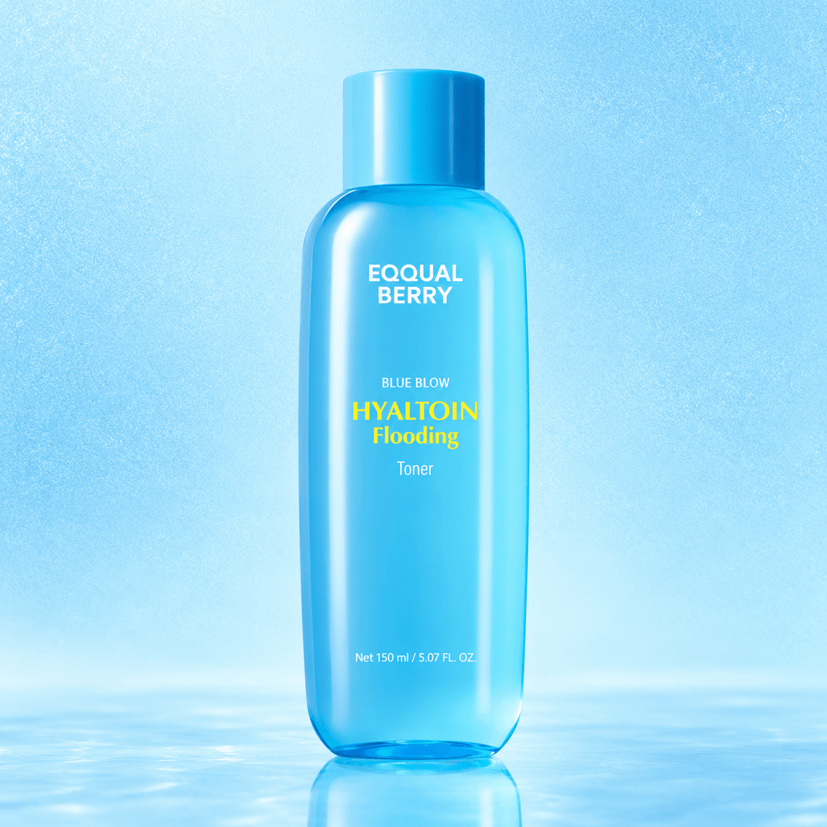 Eqqualberry Hyaltoin Flooding Toner 150 ML | Korean Hydrating & Plumping Face Toner for Dry & Dehydrated Skin