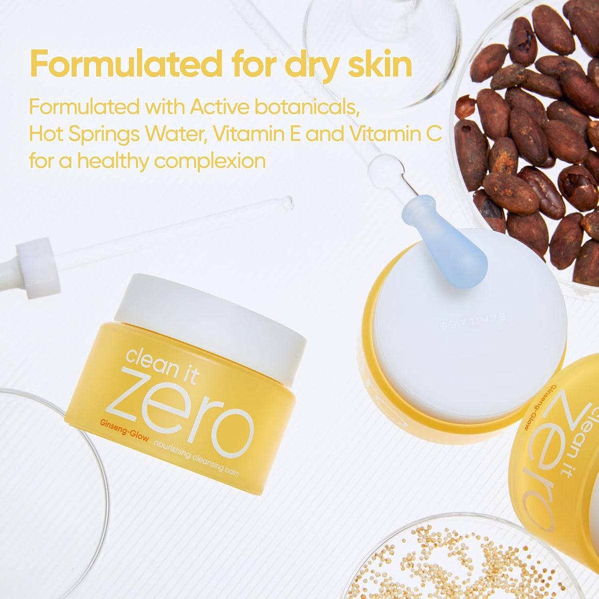 Banila Co Clean It Zero Cleansing Balm Brightening – Mandarin-C Makeup Remover (100ML)