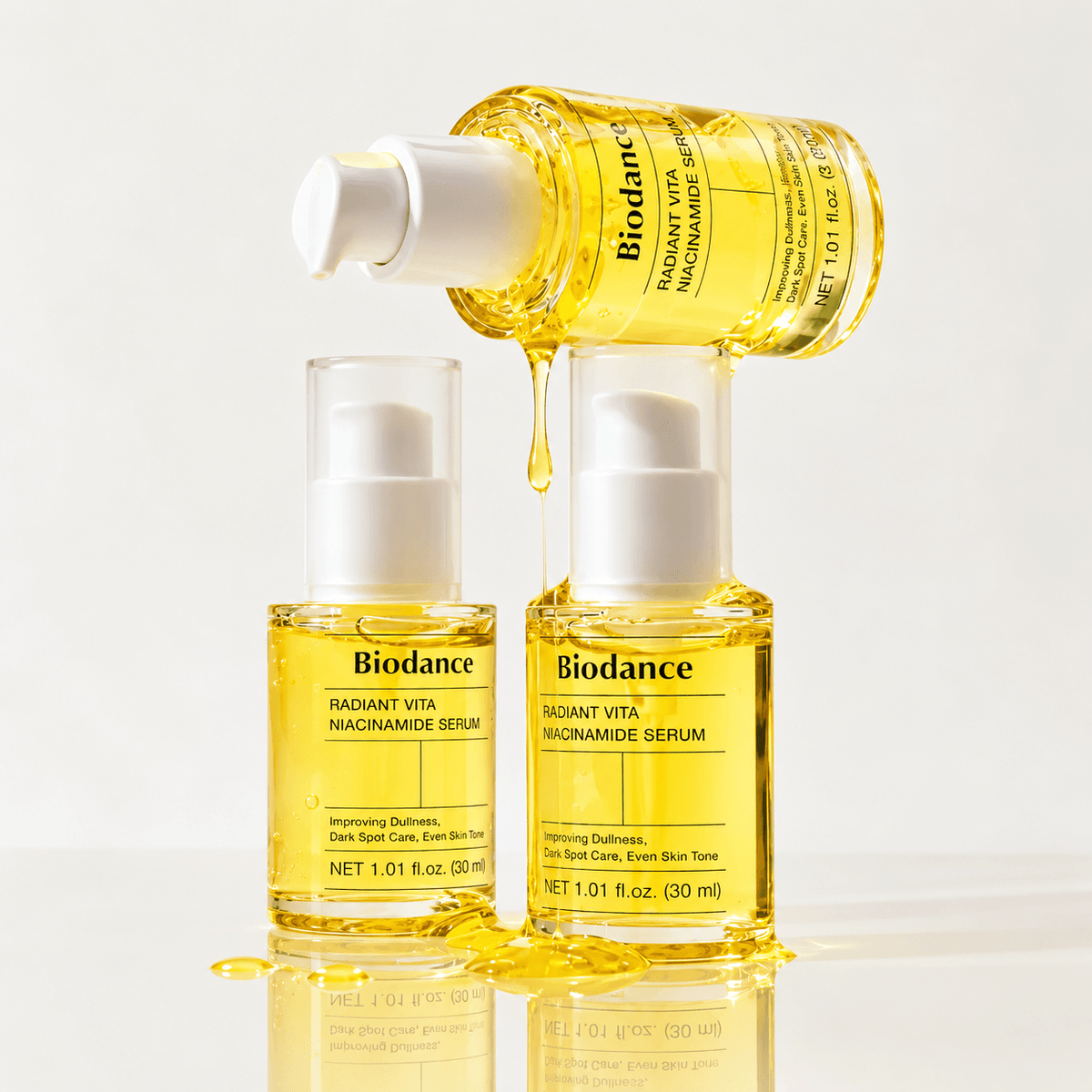 Biodance Radiant Vita Niacinamide Serum 30 ML | Korean Brightening Face Serum for Dark Spots, Hyperpigmentation, Uneven Skin Tone & Radiant Glow