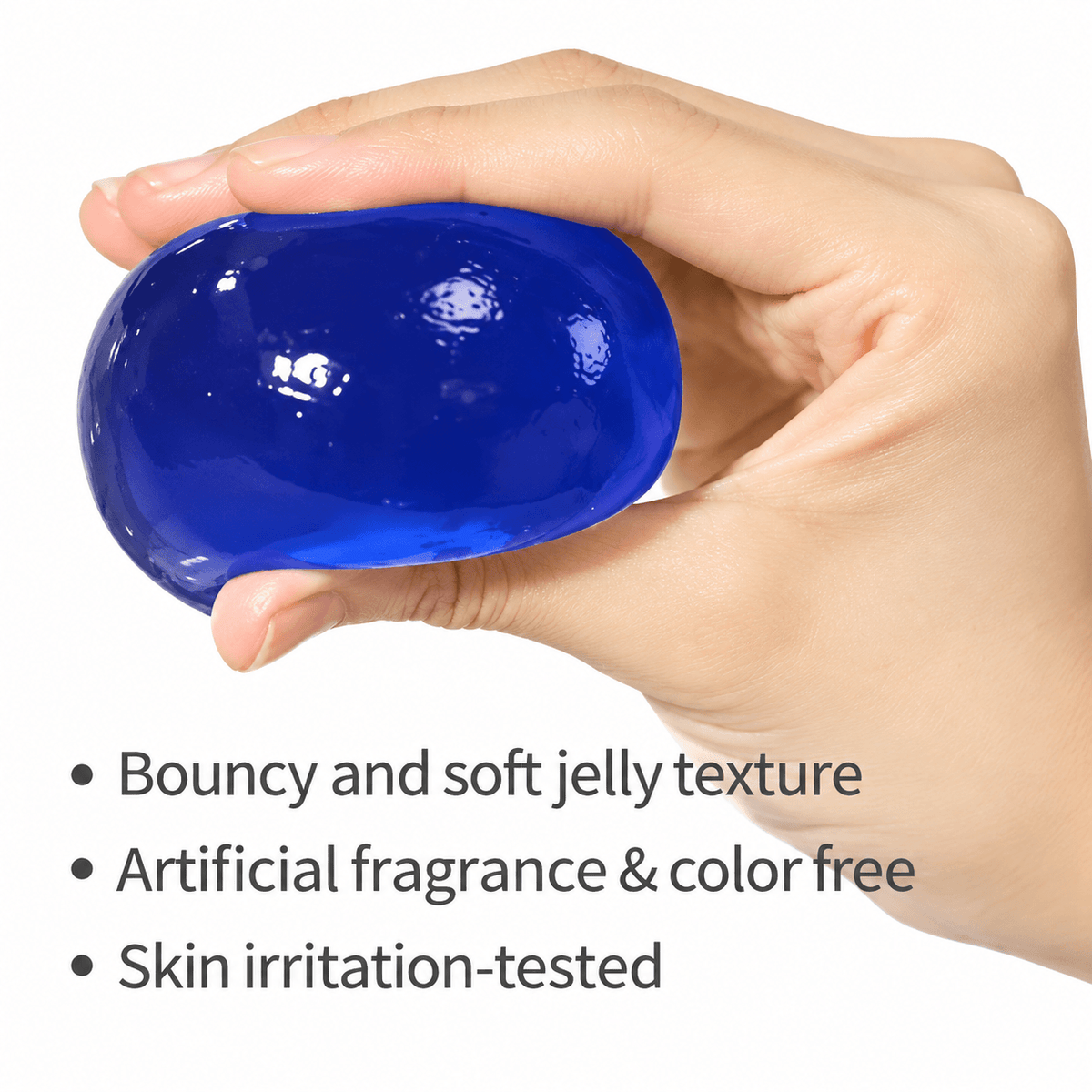 Ongredients Butterfly Pea Cleansing Ball 110 G | Korean Gentle Facial Cleansing Bar for Impurities, Hydration & Soft, Refreshed Skin