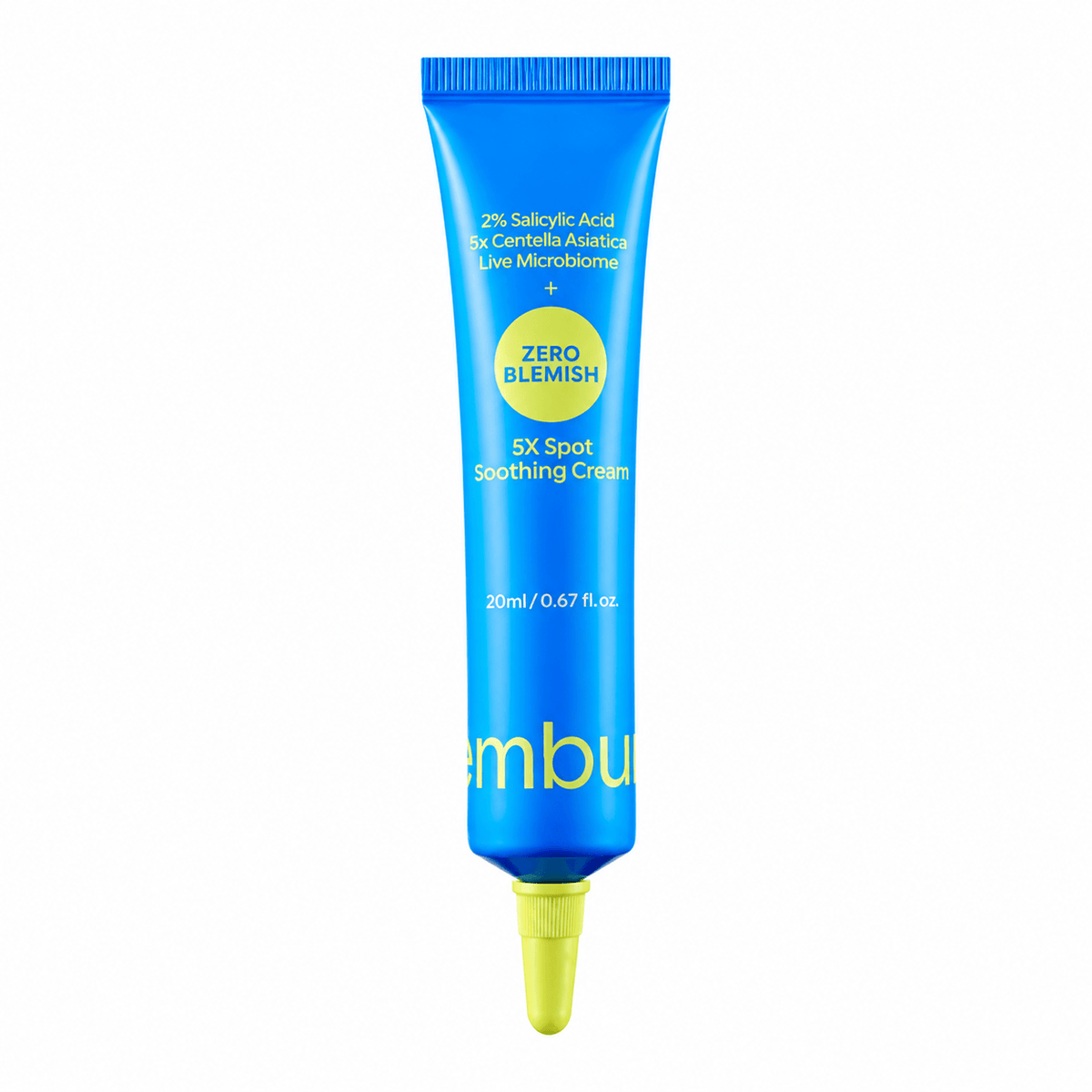 Numbuzin Zero Blemish 3X Spot Correcting Cream 20 ML | Korean Targeted Face Cream for Blemishes, Acne Marks, Dark Spots & Uneven Skin Tone