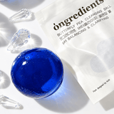Ongredients Butterfly Pea Cleansing Ball 110 G | Korean Gentle Facial Cleansing Bar for Impurities, Hydration & Soft, Refreshed Skin
