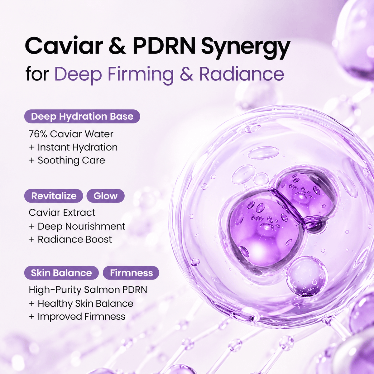 Biodance Caviar PDRN Jelly Serum Mist 50 ML | Korean Firming & Hydrating Face Mist for Skin Elasticity, Fine Lines & Radiant Glowing Skin