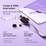 Biodance Rejuvenating Caviar PDRN Real Deep Mask 34 G × 4 PCS | Korean Firming & Hydrating Hydrogel Face Masks for Skin Elasticity, Fine Lines & Radiant Glow