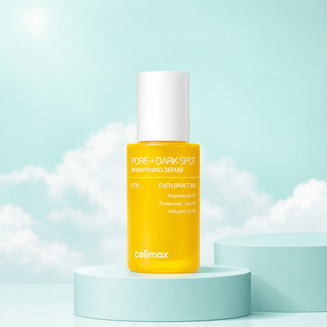 Celimax Pore + Dark Spot Brightening Serum 30 ML | Korean Brightening Serum for Dark Spots, Pores & Uneven Skin Tone