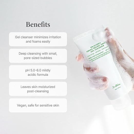DR.ALTHEA Green Relief Amino Gel Cleanser 100ml gentle Korean facial cleanser
