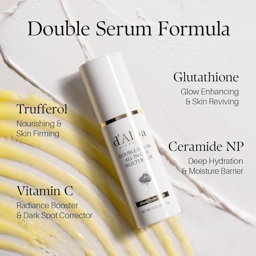 d'Alba Piedmont White Truffle Double Serum All-in-one Multi Balm