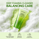 Ongredients Deep Foaming Cleanser Balancing Care 120 ML | Korean Deep Cleansing Face Wash for Excess Oil, Pores, Impurities & Balanced Skin