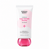 Eqqualberry NAD+ Peptide Boosting Sun Serum SPF50+ PA++++ 50 ML | Korean Anti-Aging & Hydrating Face Sunscreen