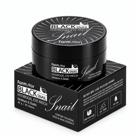 Farm Stay Black Snail Hydrogel Eye Patch 90G