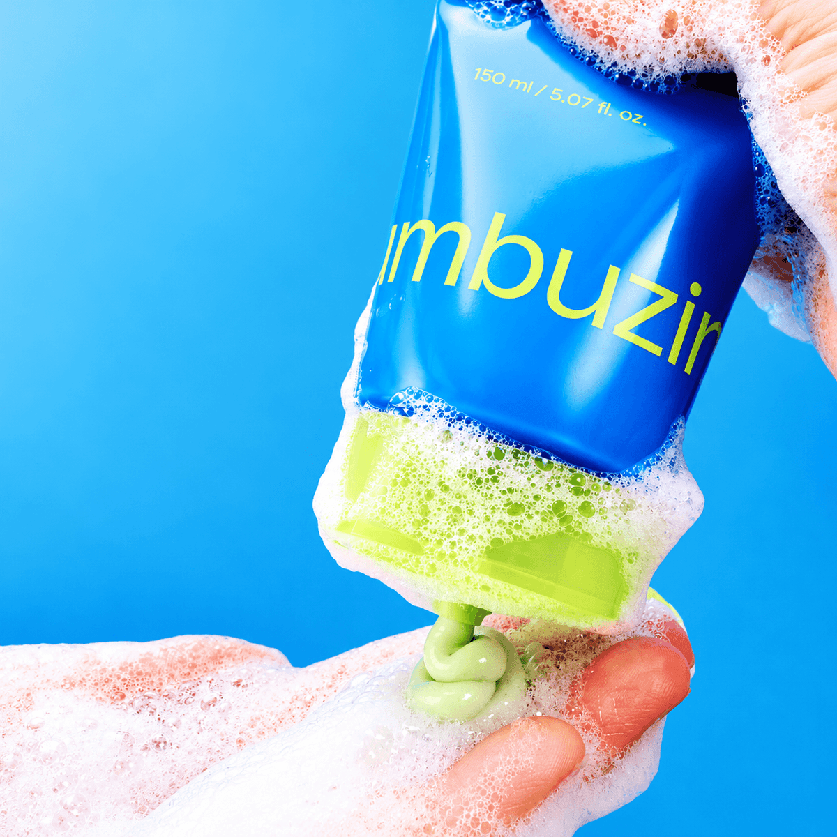 Numbuzin Zero Blemish Clarifying 2% Sulfur Cleansing Foam 150 ML | Korean Deep Cleansing Face Wash for Acne, Blemishes, Excess Oil & Clogged Pores | Oily & Acne-Prone Skin