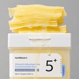 Numbuzin No.5 Vitamin Niacinamide Concentrated Pads 70 Pads 180 ML | Korean Brightening Toner Pads for Dark Spots & Uneven Skin Tone