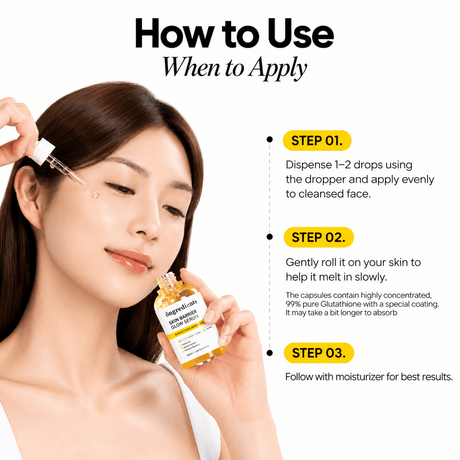 Ongredients Skin Barrier Glow Serum 50 ML | Korean Hydrating & Barrier Repair Face Serum for Dry, Dehydrated & Sensitive Skin, Plumpness & Radiant Glow