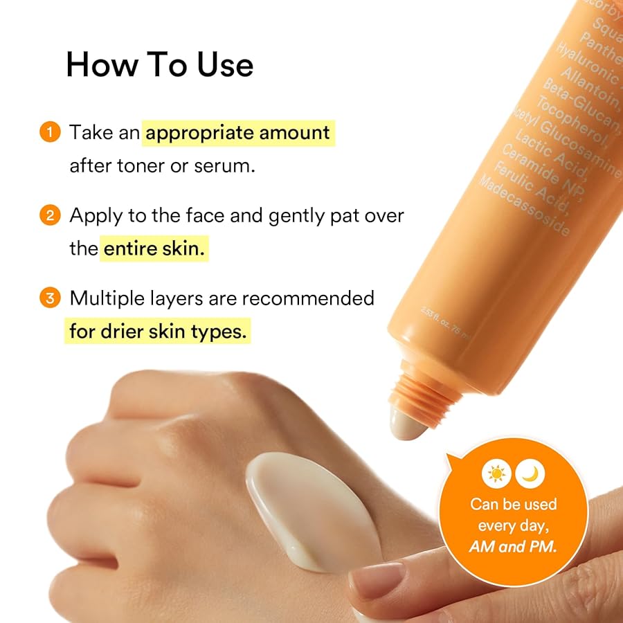 Abib Glutathiosome Cream Vita Tube 75ML Brightening Face Moisturizer