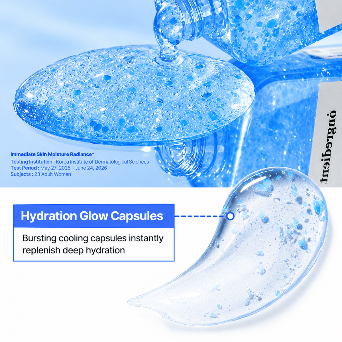 Ongredients Baku Glow Capsule Lotion 150 ML | Korean Bakuchiol Brightening & Firming Face Moisturizer for Skin Elasticity, Uneven Skin Tone & Radiant Glow