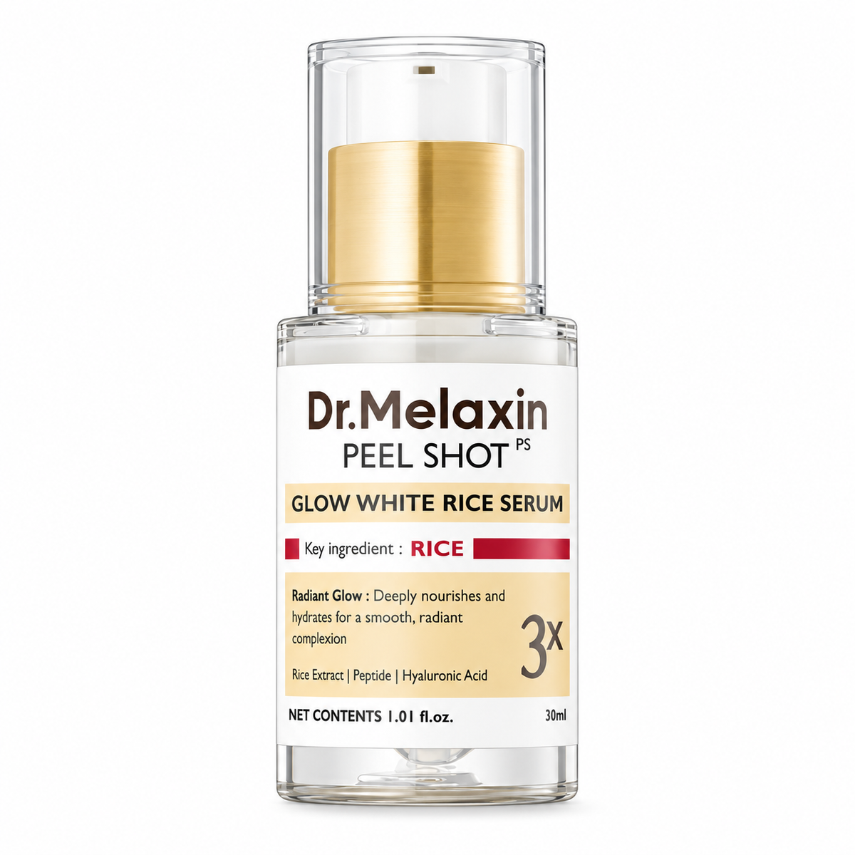 Dr. Melaxin Peel Shot Glow White Rice Serum 30ML