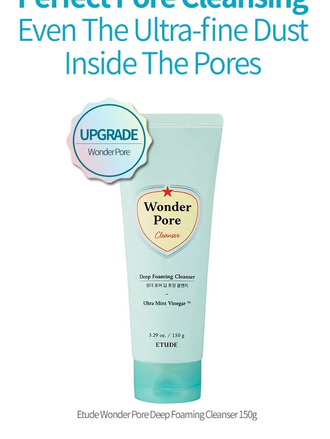 Etude House Wonder Pore Deep Foaming Cleanser 150g