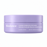 Biodance Caviar PDRN Eye Patches 30 Pairs 85 G | Korean Firming & Hydrating Hydrogel Eye Patches for Fine Lines, Wrinkles, Puffiness & Skin Elasticity