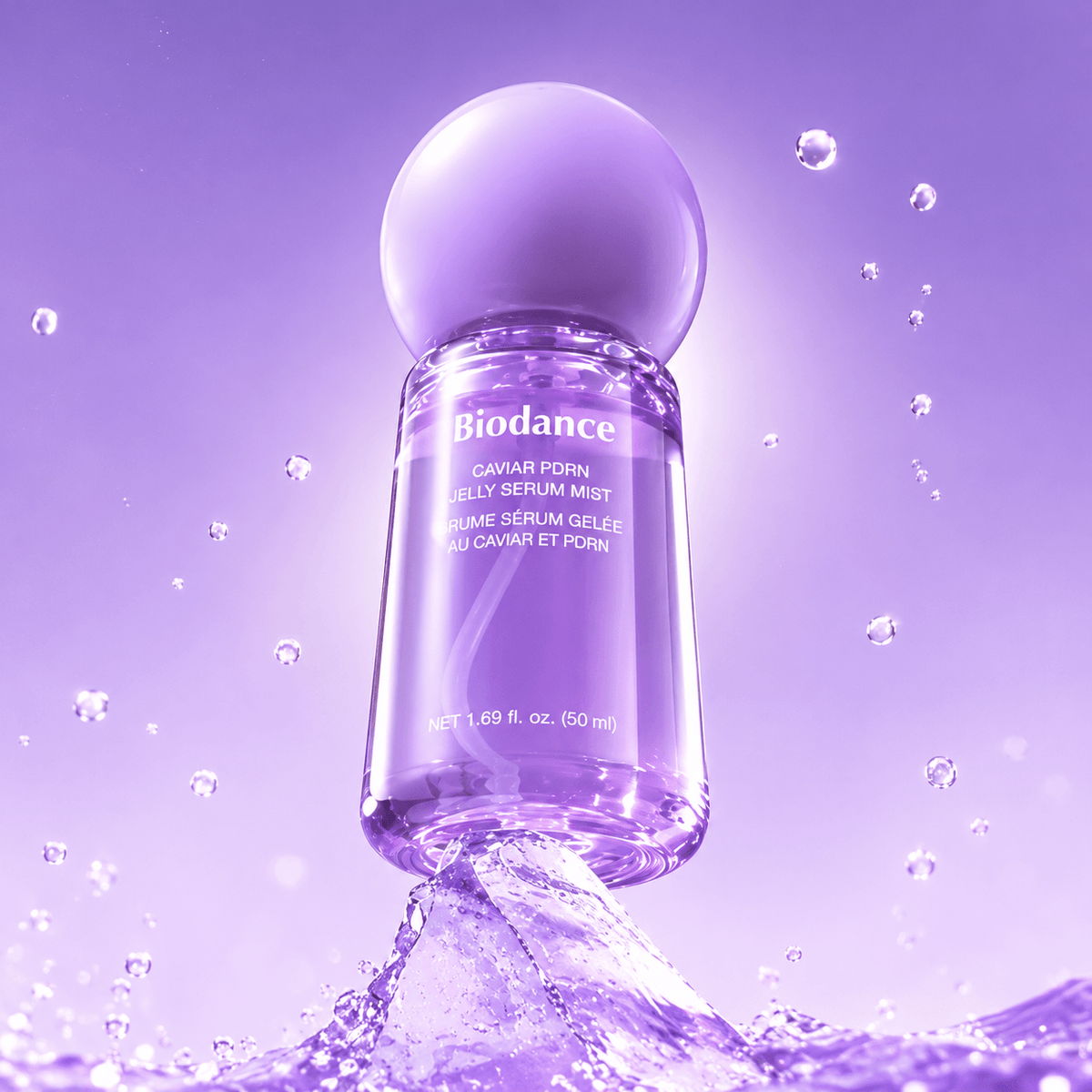 Biodance Caviar PDRN Jelly Serum Mist 50 ML | Korean Firming & Hydrating Face Mist for Skin Elasticity, Fine Lines & Radiant Glowing Skin