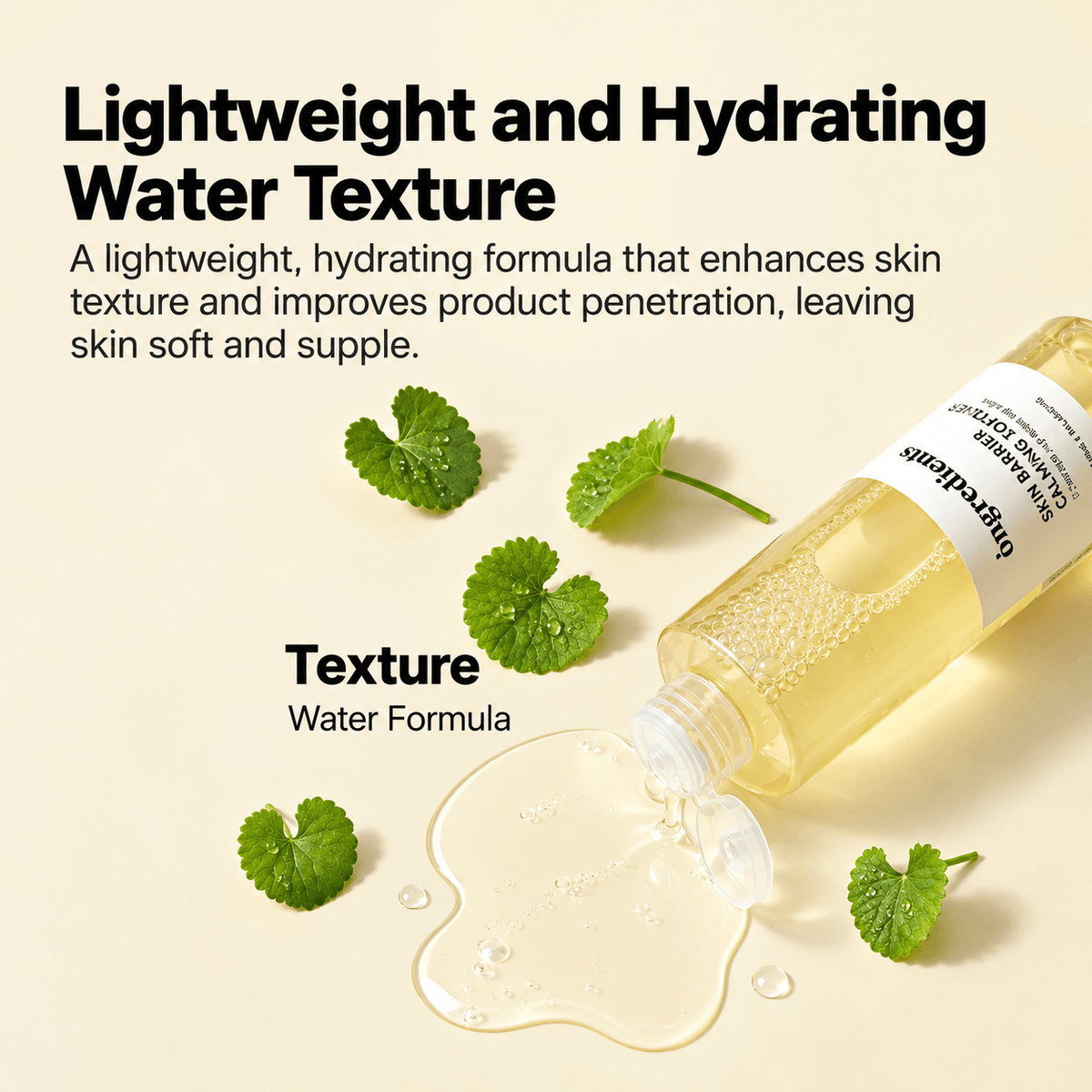 Ongredients Skin Barrier Calming Softener 250 ML | Korean Soothing & Hydrating Face Toner for Redness, Dryness, Sensitive Skin & Skin Barrier Care