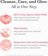 Medicube PDRN Whip Cleanser 120g | Gentle Foaming Facial Cleanser for Pore & Daily Skin Care