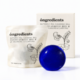 Ongredients Butterfly Pea Cleansing Ball 110 G | Korean Gentle Facial Cleansing Bar for Impurities, Hydration & Soft, Refreshed Skin