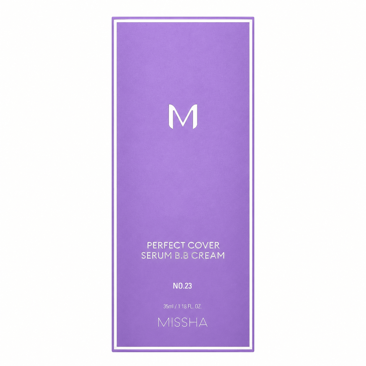 MISSHA Perfect Cover Serum BB Cream No. 23 SPF42 PA++++ | Korean Hydrating BB Cream Foundation for Natural Coverage, Even Skin Tone & Sun Protection