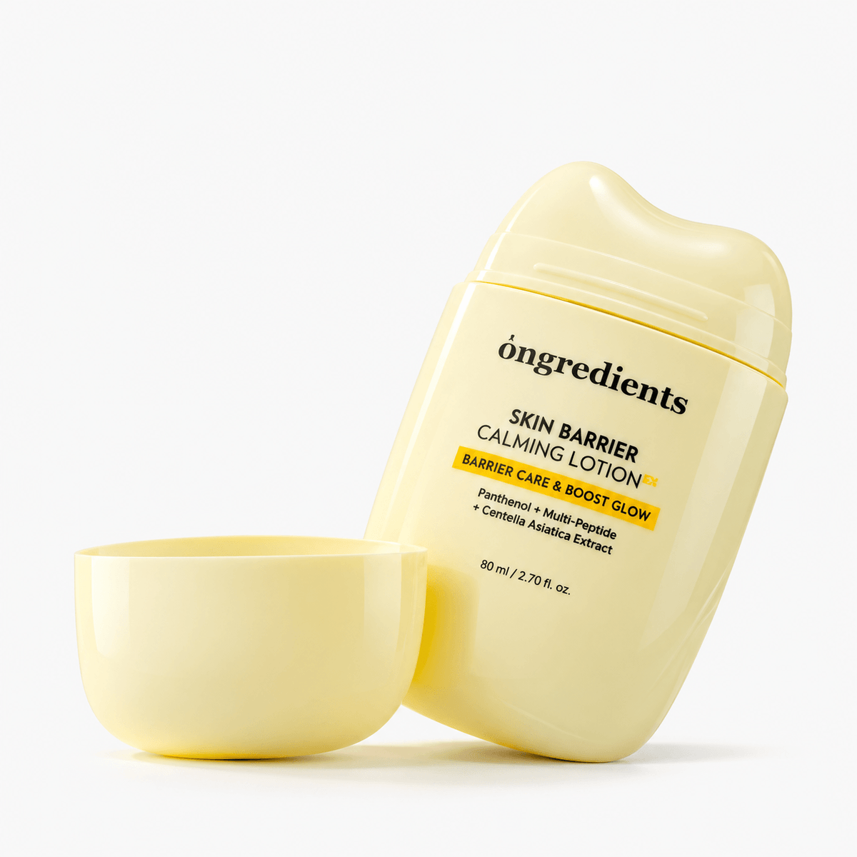 Ongredients Skin Barrier Calming Lotion EX Gua Sha Edition 80 ML | Korean Soothing & Hydrating Face Moisturizer with Gua Sha for Sensitive Skin, Redness & Skin Barrier Care